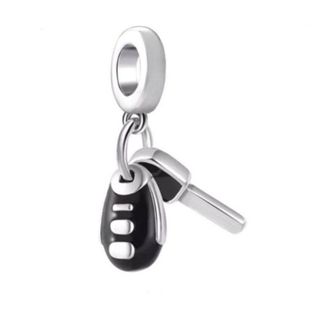 Berloque Chave do Carro Prata 925 Com Certificado em Oferta na Shopee