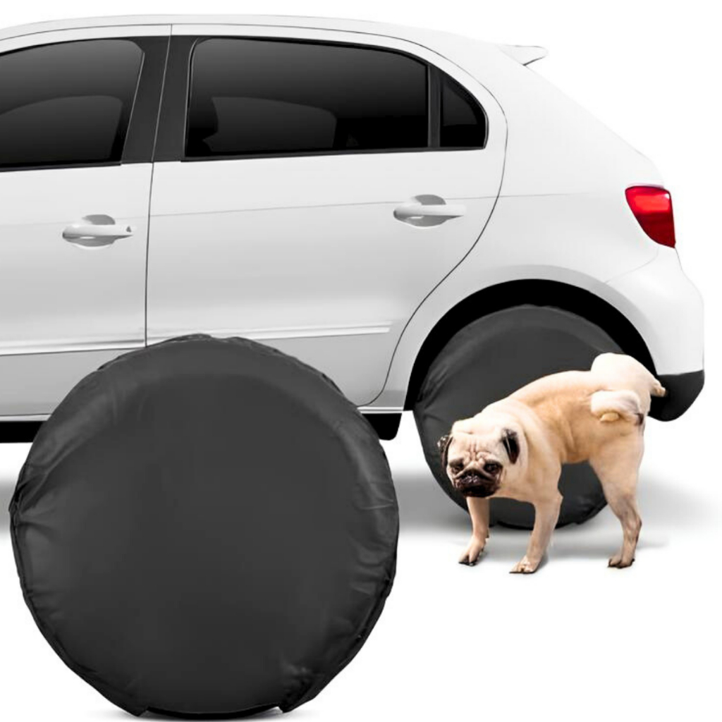 4 Capas Protetora Roda Pneu Courvin Anti Xixi Cachorro Courino Ecológico em Oferta na Shopee