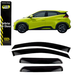 Defletor Calha de Chuva BYD DOLPHIN MINI 2024 a 2025 4 Portas
