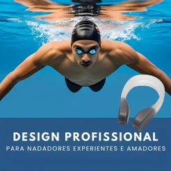 Protetor Nasal Natação Hammerhead Mergulho Nose Clip Pro Piscina Treino Adulto Junior Juvenil Grampo