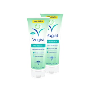 Kit 2x Vagisil Sabonete Líquido Íntimo Urin Protect 200 + 100g Grátis em Oferta na Shopee