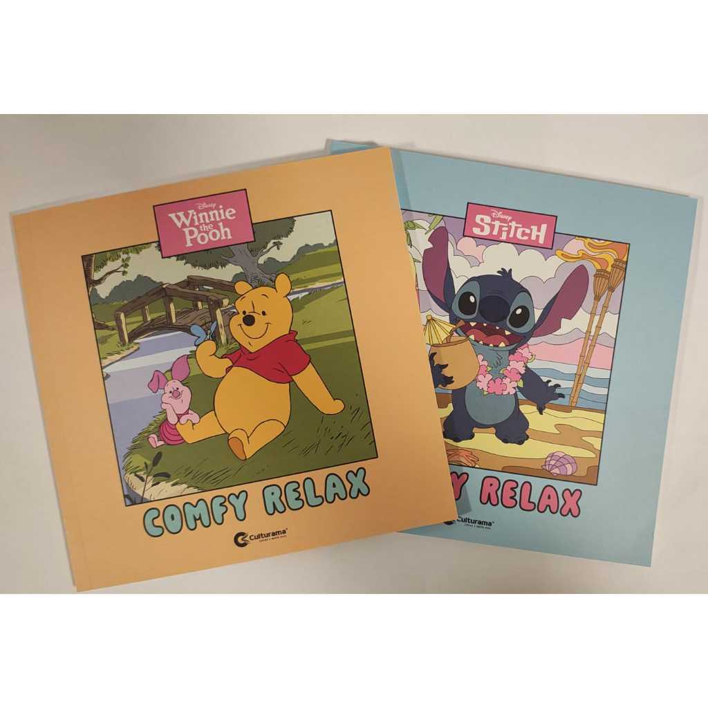 COMFY RELAX "WINNIE THE POOH e COMFY RELAX STITCH"