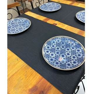 Caminho de Mesa Impermeável Pvc Uso Diário, Limpeza Rápida e Fácil 140cm em Oferta na Shopee