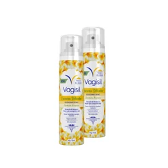 Kit 2x Vagisil Desodorante Íntimo Essências Delicadas Jasmim Branco 75ml