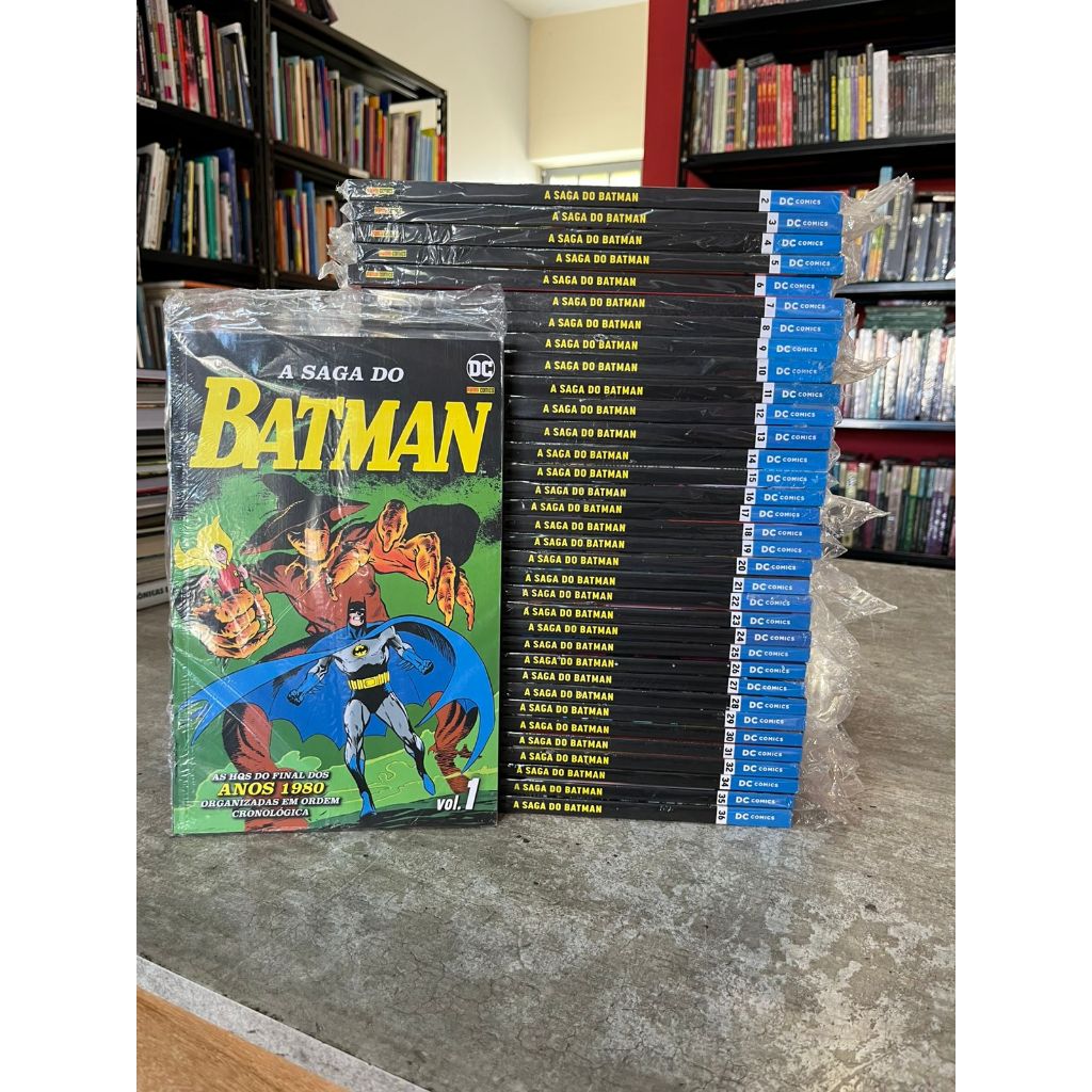 A Saga do Batman Completa 36 Volumes - Primeira Temporada