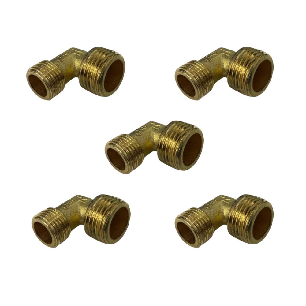 05 Joelho Cotovelo Para Serpentina 1/2 X 3/8 Motocompressor