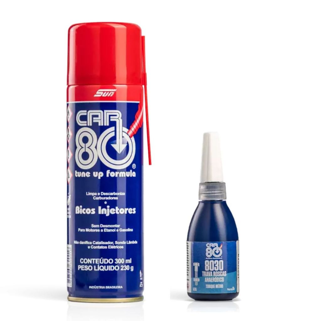 Kit Descarbonizante E Trava Rosca E Porcas Car80