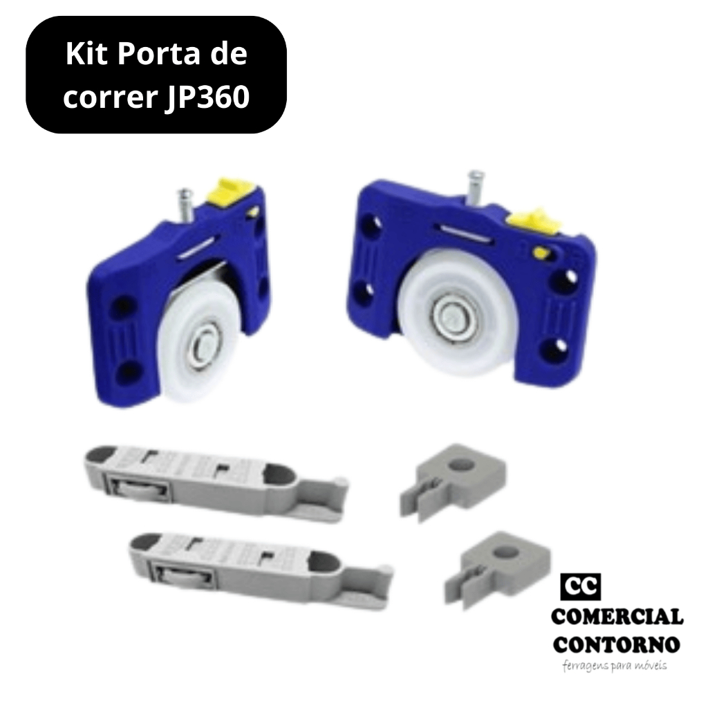 Kit Porta De Correr Sobrepor Joelini JP360