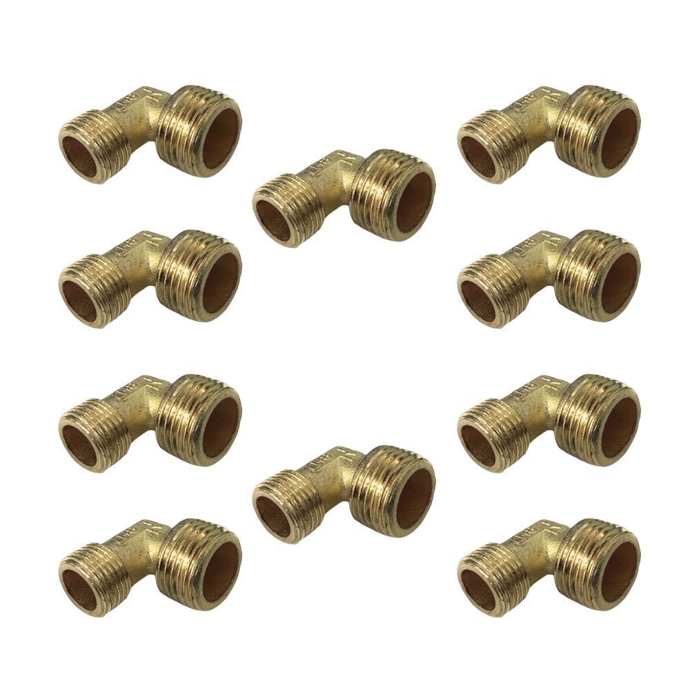 10 Joelho Cotovelo Para Serpentina 1/2 X 3/8 Motocompressor
