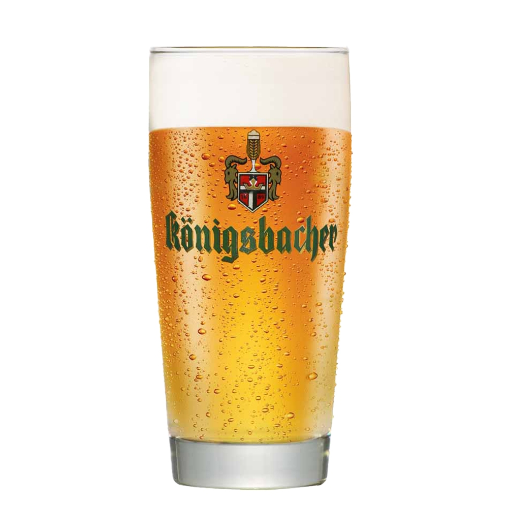 Copo Para Cerveja Frases Konigsbacher Copos Para Chopp e Cerveja, 335ml - Ruvolo em Oferta na Shopee