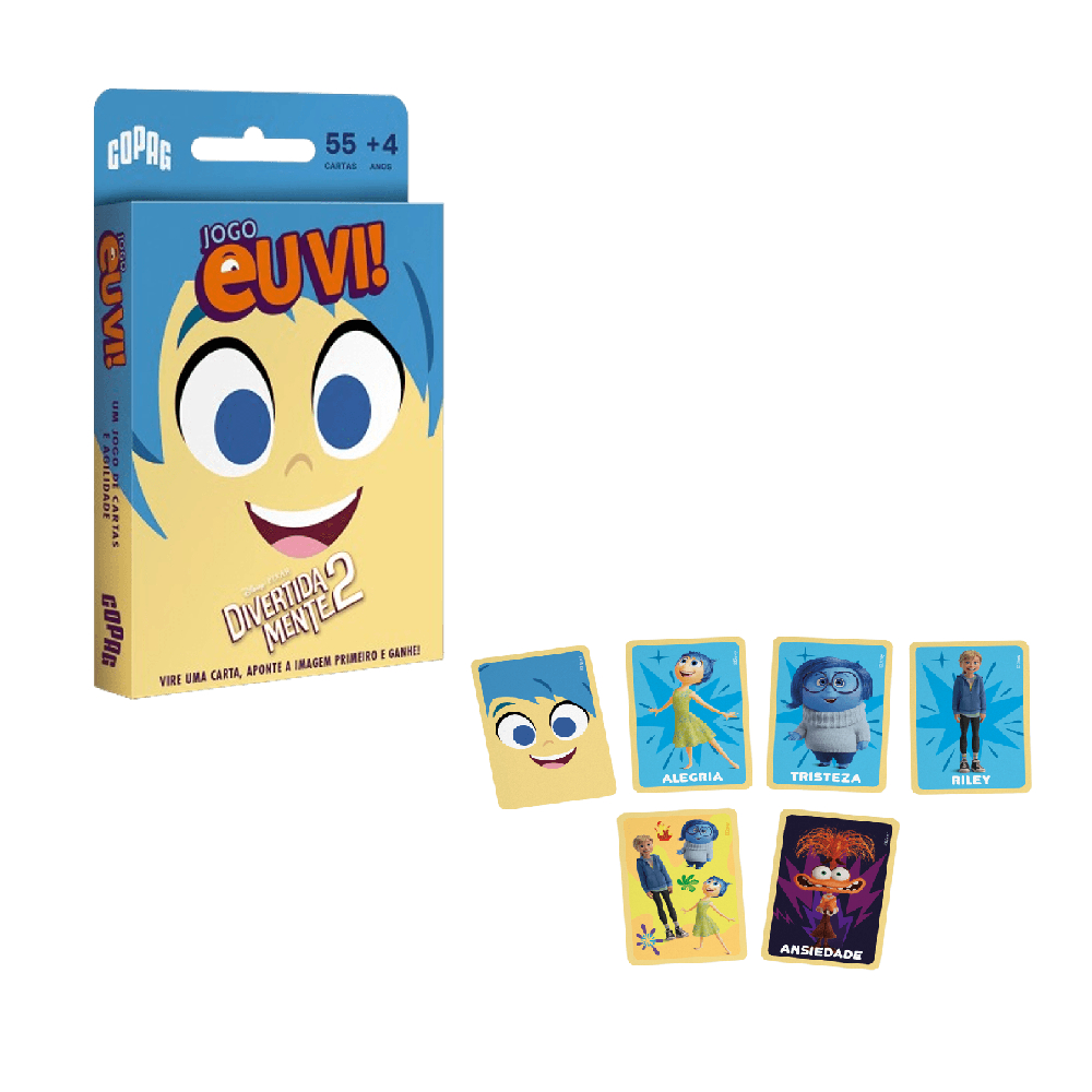 Jogo de Cartas Eu VI! Divertidamente 2 - Copag 35496 em Oferta na Shopee