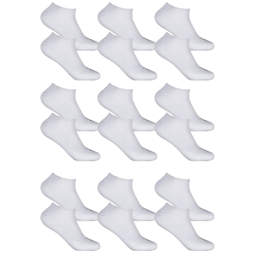 Kit 9 Pares de Meias Soquete Cano Curto Básica Invisível Masculina Feminina Unissex varejo Altomax