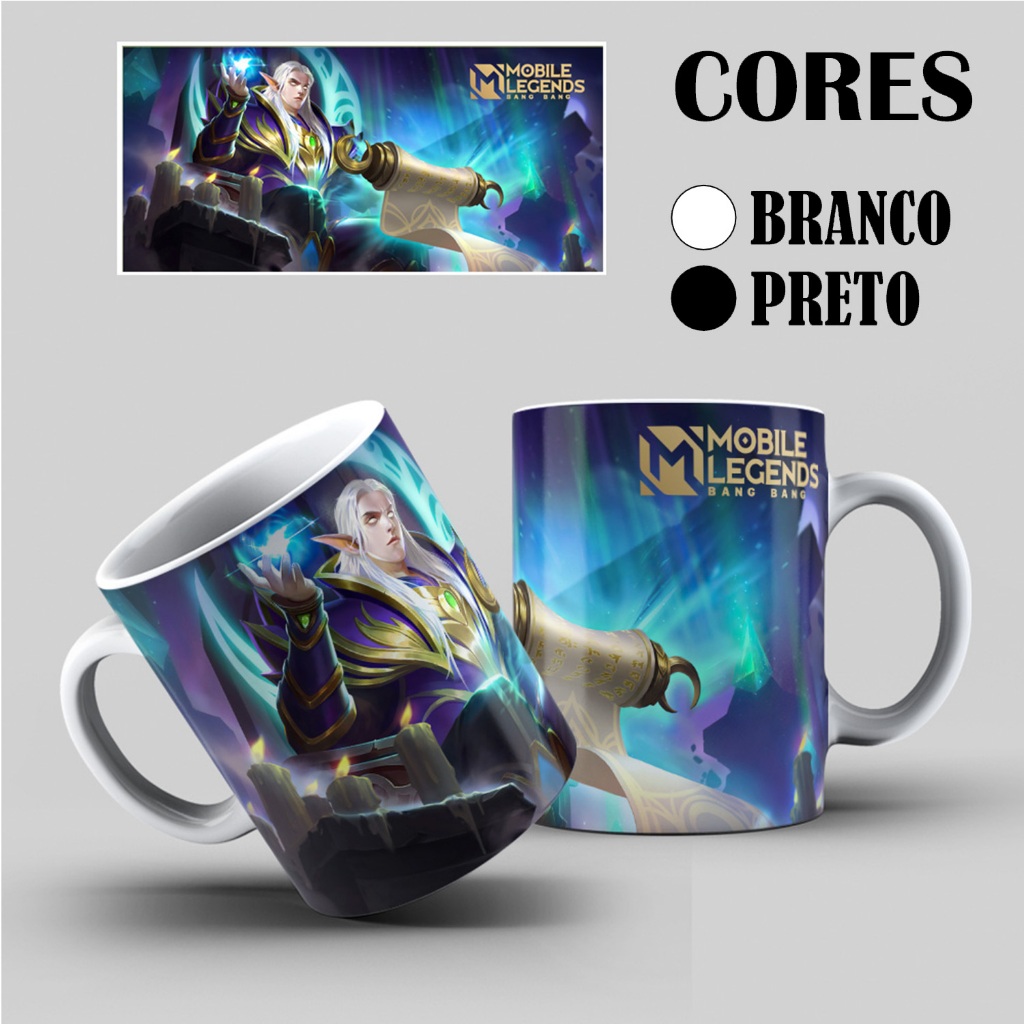 Caneca Mobile Legends: Bang Bang (Game): Estes - Casa e Louça