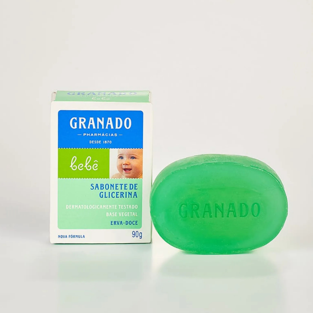 Sabonete Glicerina Bebe Erva Doce Granado 90g em Oferta na Shopee