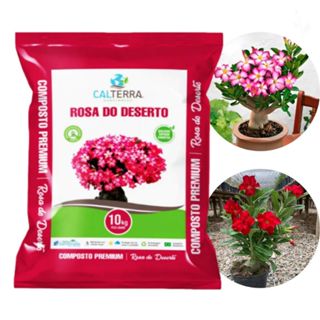 Substrato para Rosa do Deserto 3kg OU 10kg Calterra em Oferta na Shopee