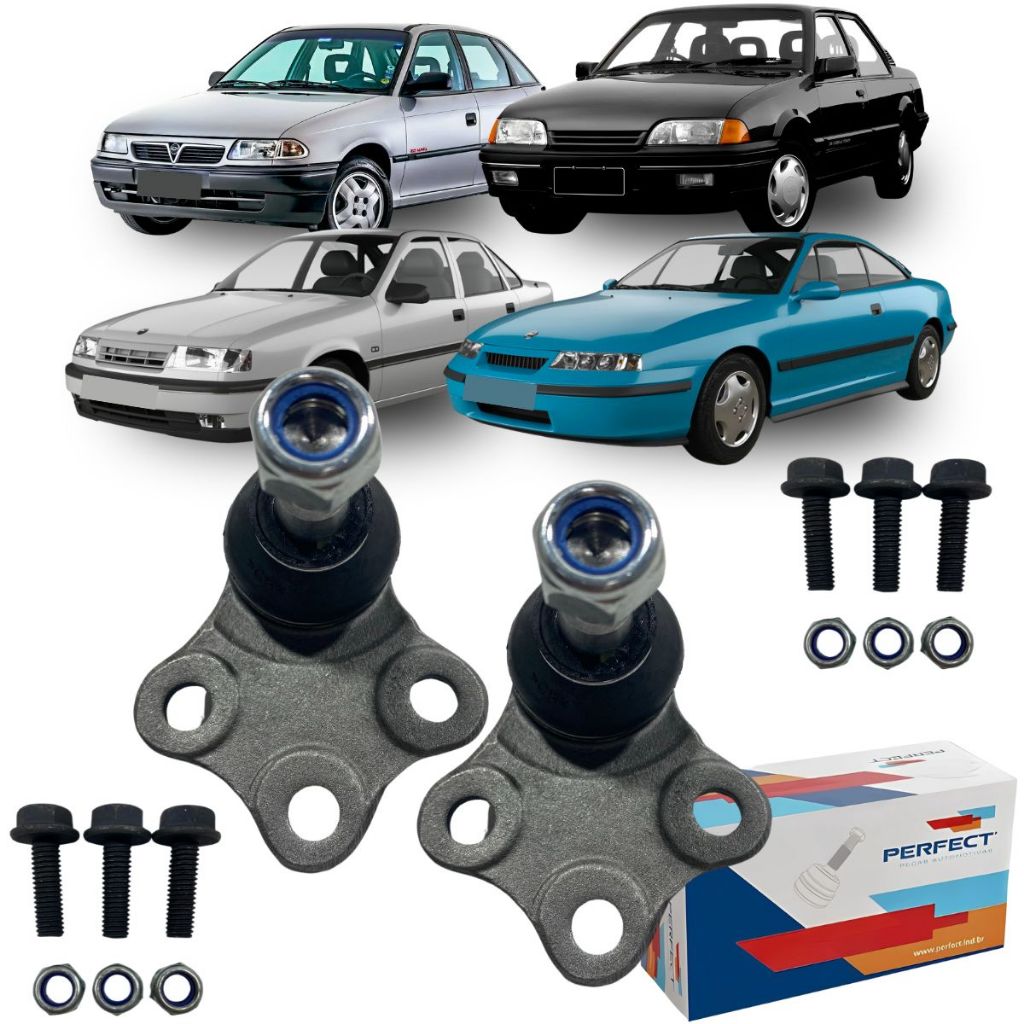 Par Pivô Bandeja Dianteiro Perfect Monza Astra Vectra Calibra em Oferta na Shopee