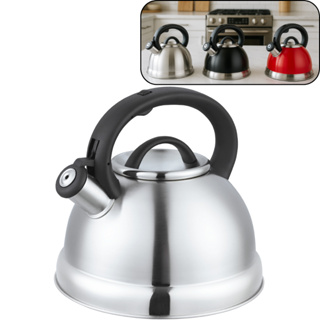 Chaleira Aço Inox com Apito 3 Litros com alça Unitermi em Oferta na Shopee