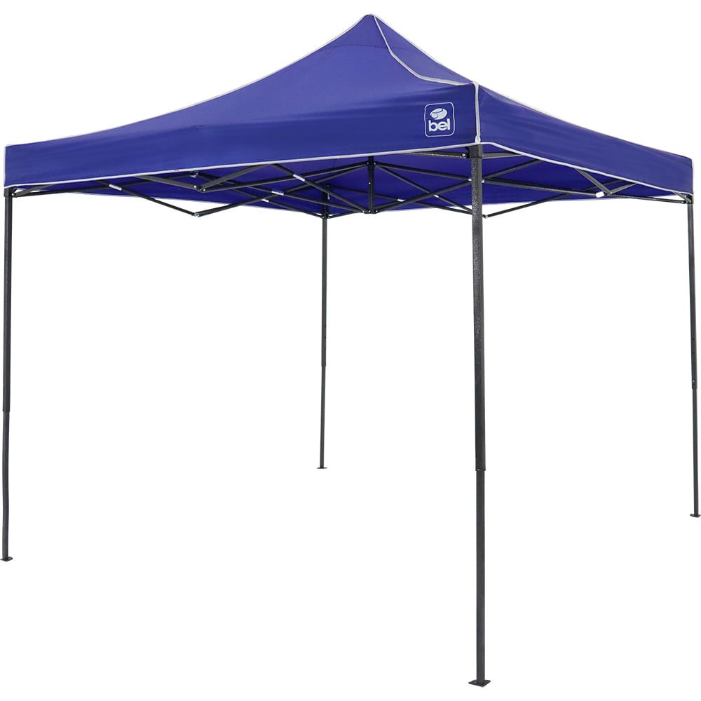 Tenda Pagoda 2x2 Dobravel Chapeu de Bruxa Belfix azul resistente