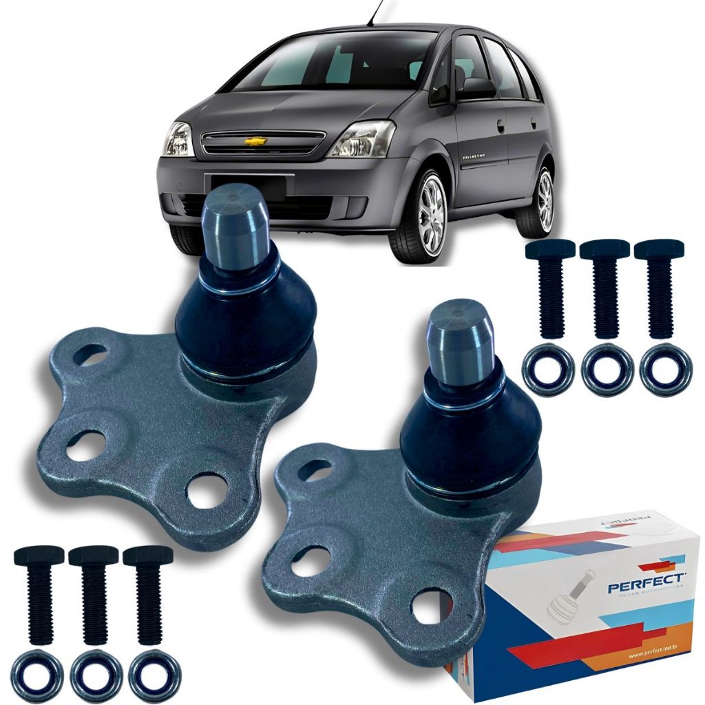 Par Pivô Suspensão Dianteira GM Meriva 1.4 1.8 1.6 2003 Á 2013