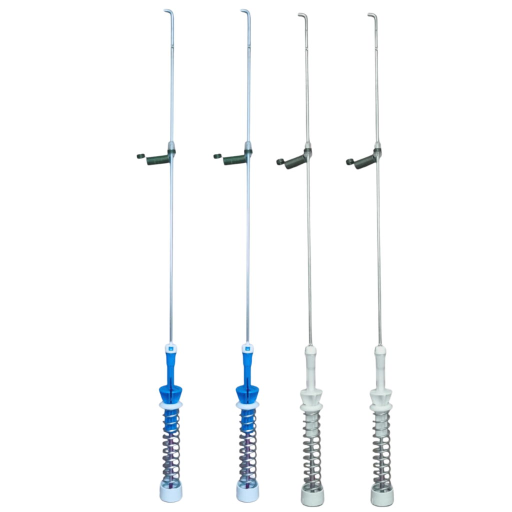 KIT 4 VARA SUSPENSÃO DIANTEIRA TRASSEIRA LAVADORA ELECTROLUX  LED15 LT13B LAC13 A02139021