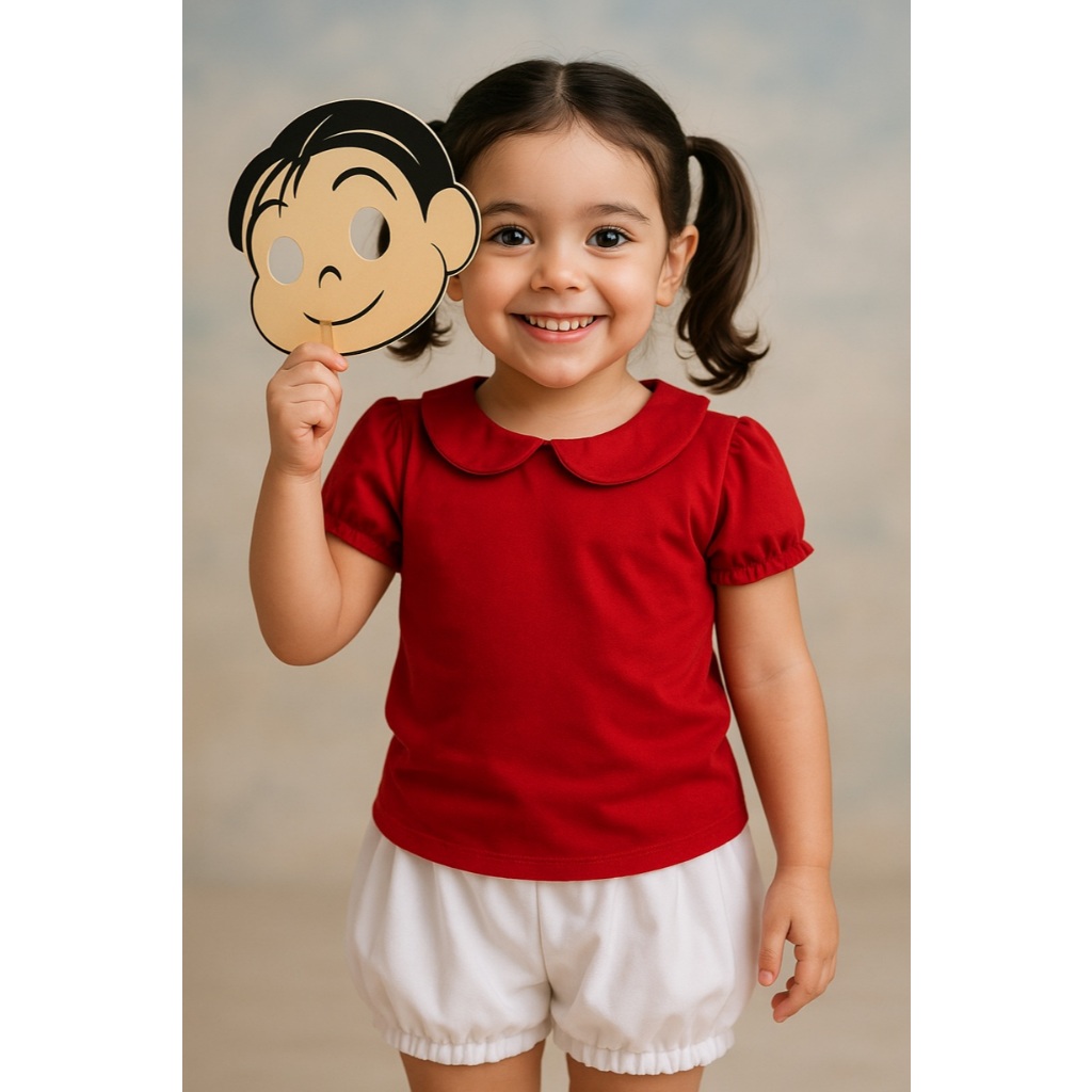 FANTASIA INFANTIL MENINA TURMA DA MONICA MENINAS ANIVERÁRIOS FESTAS CARNAVAL em Oferta na Shopee