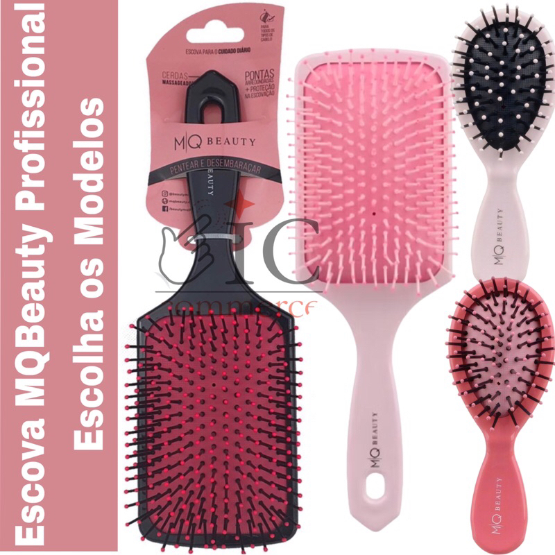 Escova para Cabelo Ricca Basic Racket - Comprar com Melhor Preço em Utensílios de Beleza
