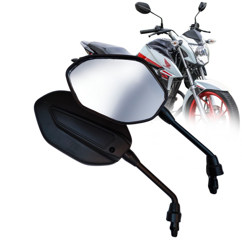 Par Espelho Retrovisor Honda Cg Titan 2014 Fan Start 125 150 160