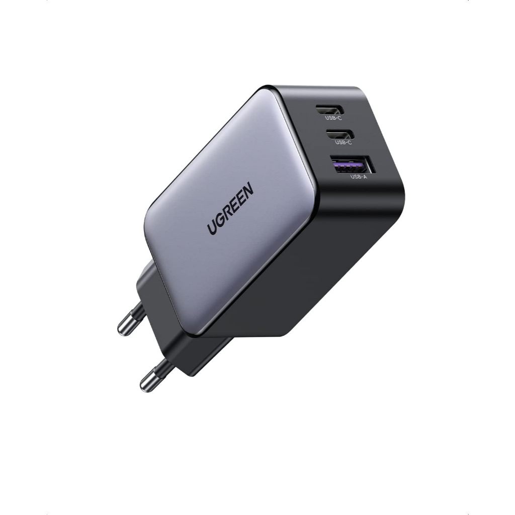 Carregador Turbo Ugreen 65w Gan X USB Tipo C PD Rápido GaN Universal