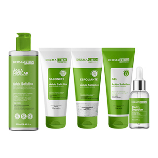 Kit Skin Care Completo 5 Itens Anti Acne Anti Oleosidade Secativo em Oferta na Shopee