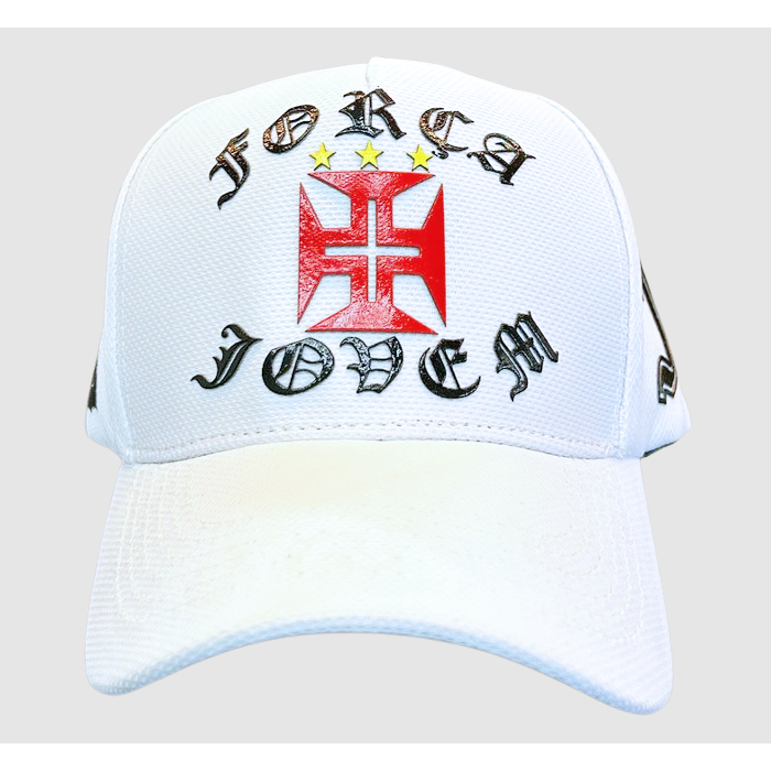 Boné Branco Força + Jovem Eddie Machadinha – FJV