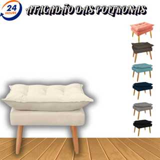 PUFF OPALLA  OPALAK ALMOFADADO ATACADAO DAS POLTRONA TODAS COR OFERTA INAUGURACAO em Oferta na Shopee