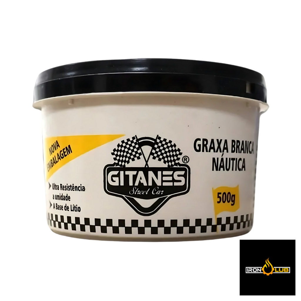 GITANES GRAXA BRANCA NÁUTICA 500G em Oferta na Shopee
