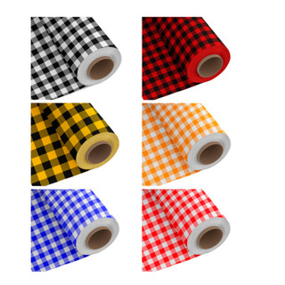 TNT Estampado Xadrez Festa Junina  Arraiá 1,40 de largura. Tipo Tecido, Para Festas, Decorações ou Papel de Parede.