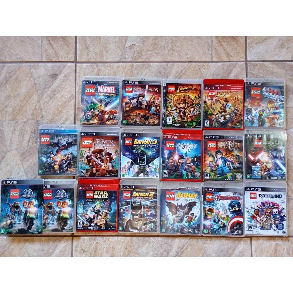 Jogos originais  Lego para PS3