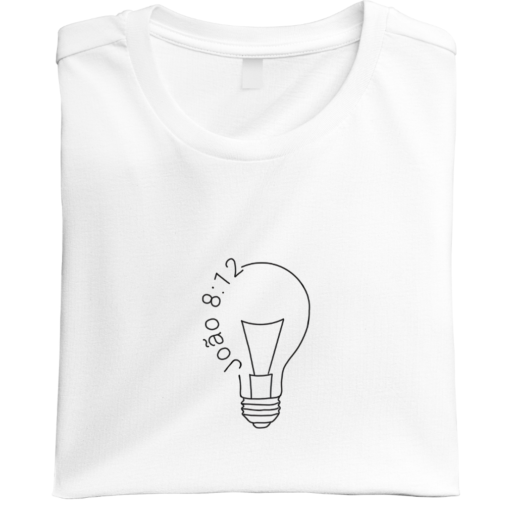 Camiseta Estampada Luz Cristã Catolica Unissex Blusa 100% Algodão Camisa De Envio Imediato