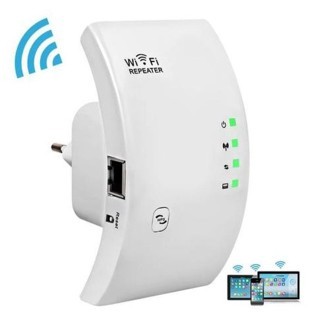 Amplificador Repetidor WiFi 300Mbps Wireless para Casa Apartamento Internet Estável em Oferta na Shopee