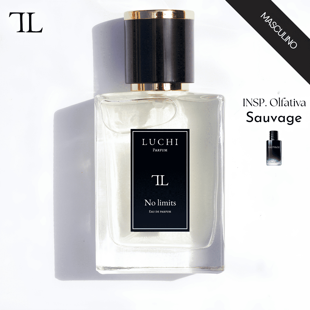 Perfume Masculino No Limits Luchi Parfum (Aroma importado) - Alta fixação