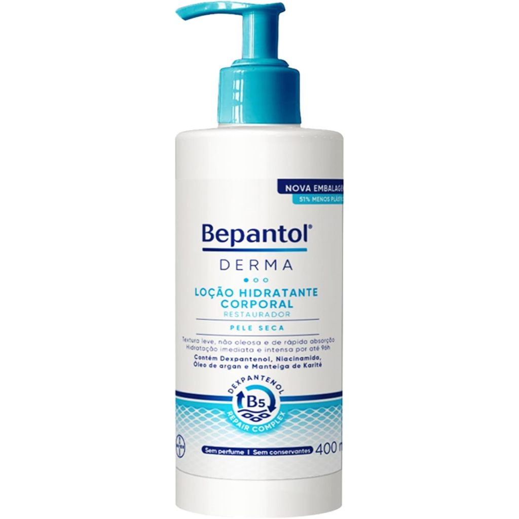 Bepantol Derma Hidratante Corporal Restaurador para Pele Seca 400ml