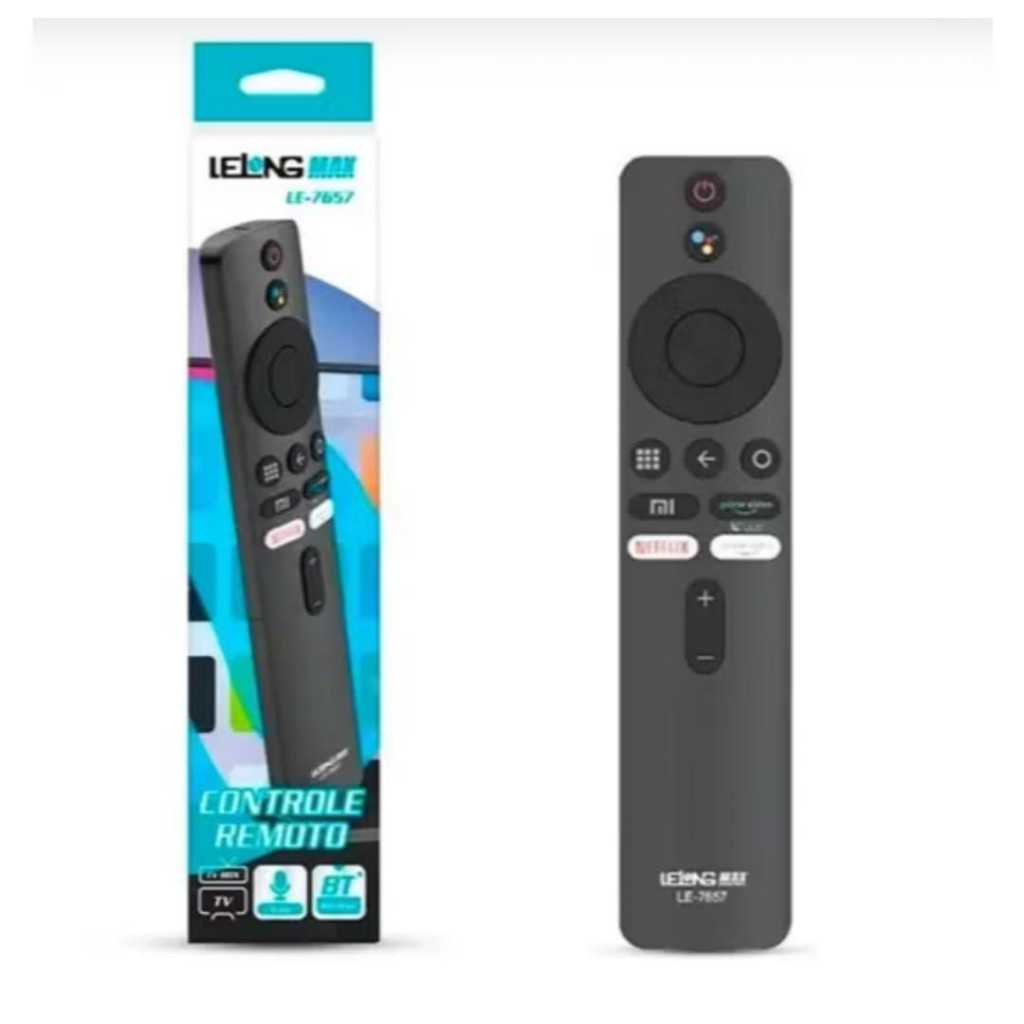 Controle Tv Xiaomi Mi Box S  COM comando de voz envio rapido Le-7657 Lelong