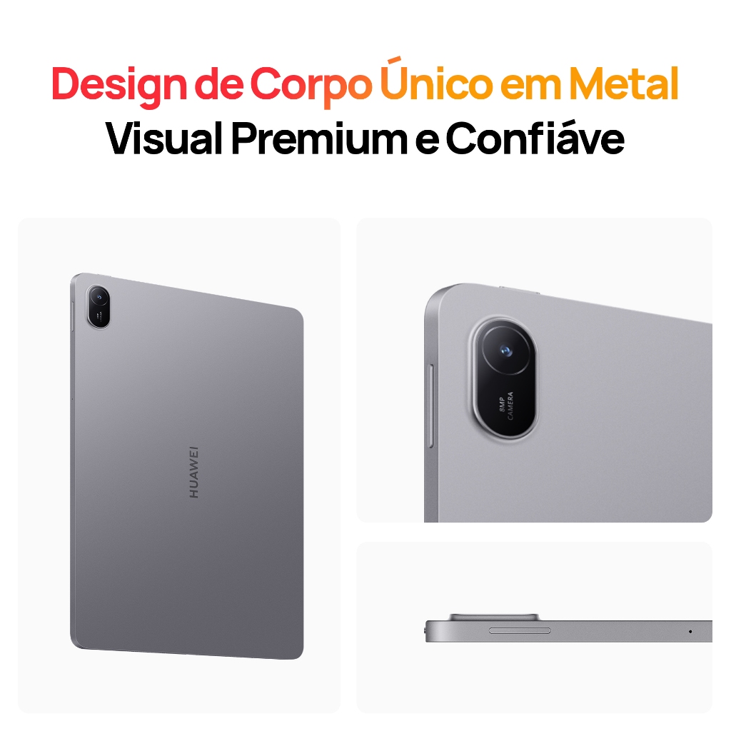 HUAWEI MatePad SE 11" | Tablet | Design de Corpo Único em Metal | 7700 mAh + Superbateria de 22,5 W - detalhe