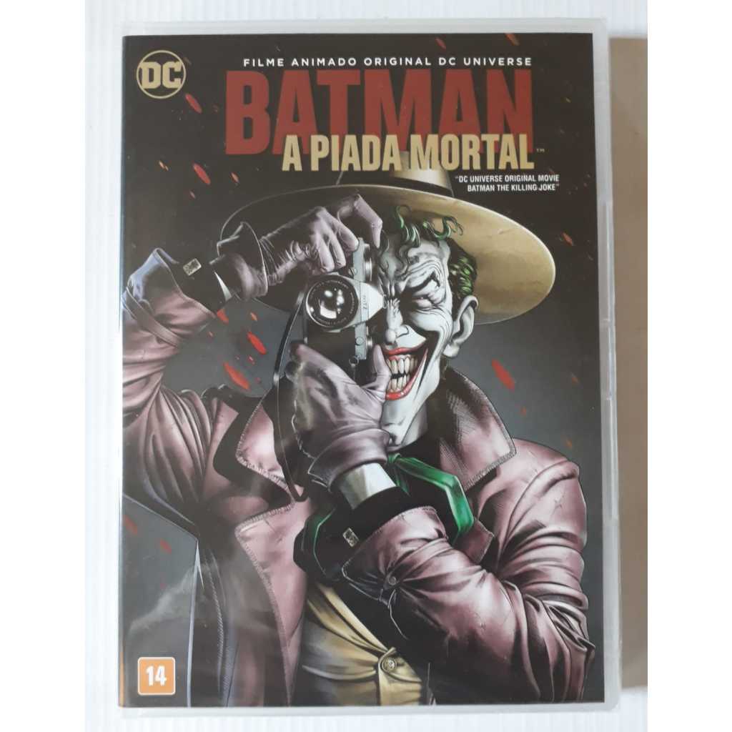 Dvd Batman A Piada Mortal - Animação - Original Lacrado