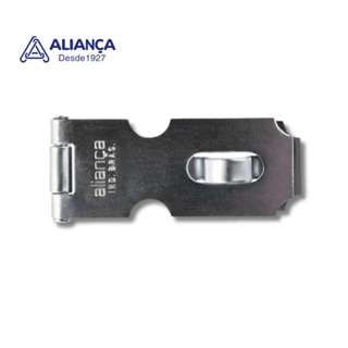 Porta Cadeado 51mm Zincado Aliança em Oferta na Shopee