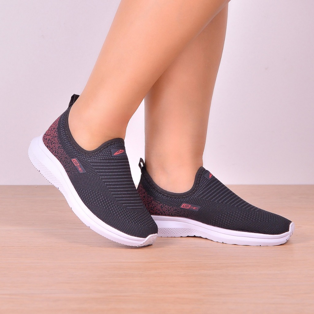 Tênis Feminino Calce Facil Caminhada Casual Leve Confortável Ortopedico Envio Imediato em Oferta na Shopee