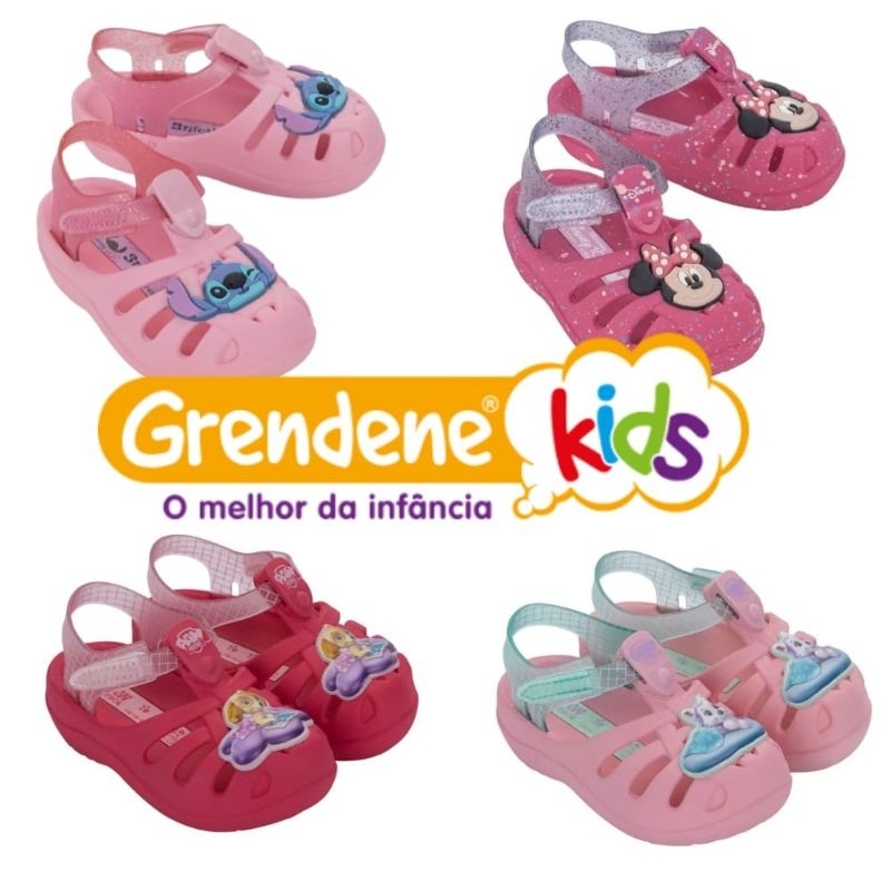 Sandália Grendene Kids Disney Magic Baby sandália aranha Menina