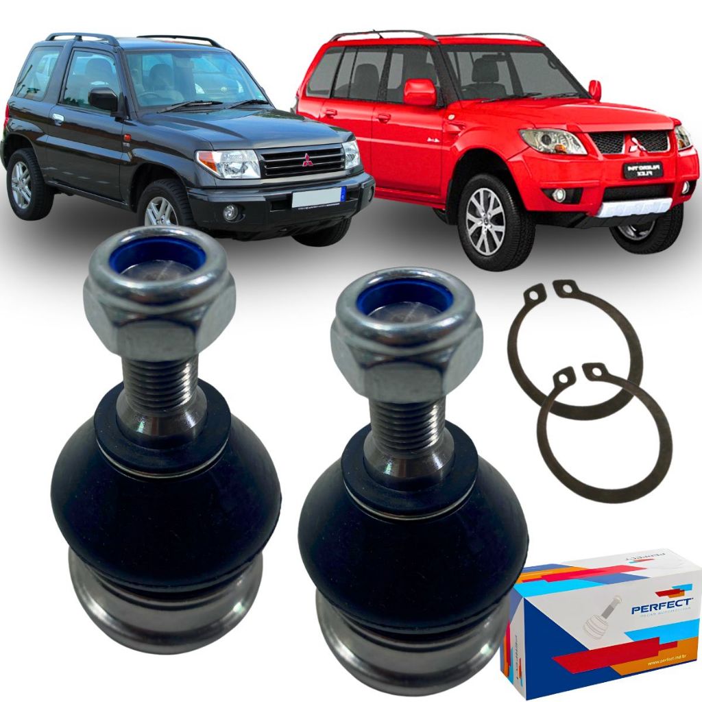 Par Pivô Suspensão  Bandeja Dianteiro Pajero Tr4 Io em Oferta na Shopee