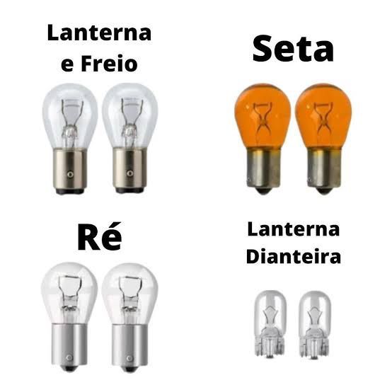 Lâmpadas Lanterna Traseira Monza Opala Omega Kadett Chevette