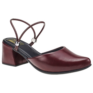 Mule Feminino Tamanco Sapato Social 2 em 1 Bico Fino de Scarpin Salto Bloco Fashion 1138 em Oferta na Shopee