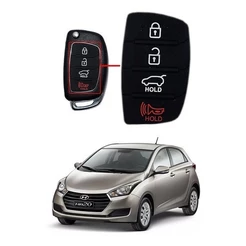 Carcaça Chave Canivete Hyundai Hb20 I30 Ix35 Azera Tucson
