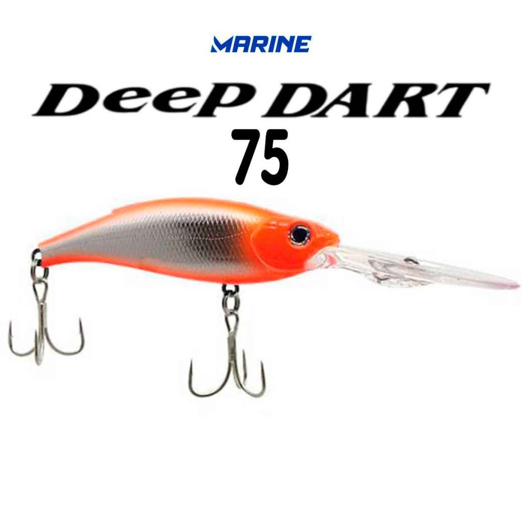 Isca Artificial Fundo Deep Dart 75 Marine Sports 7,5cm 11,5g