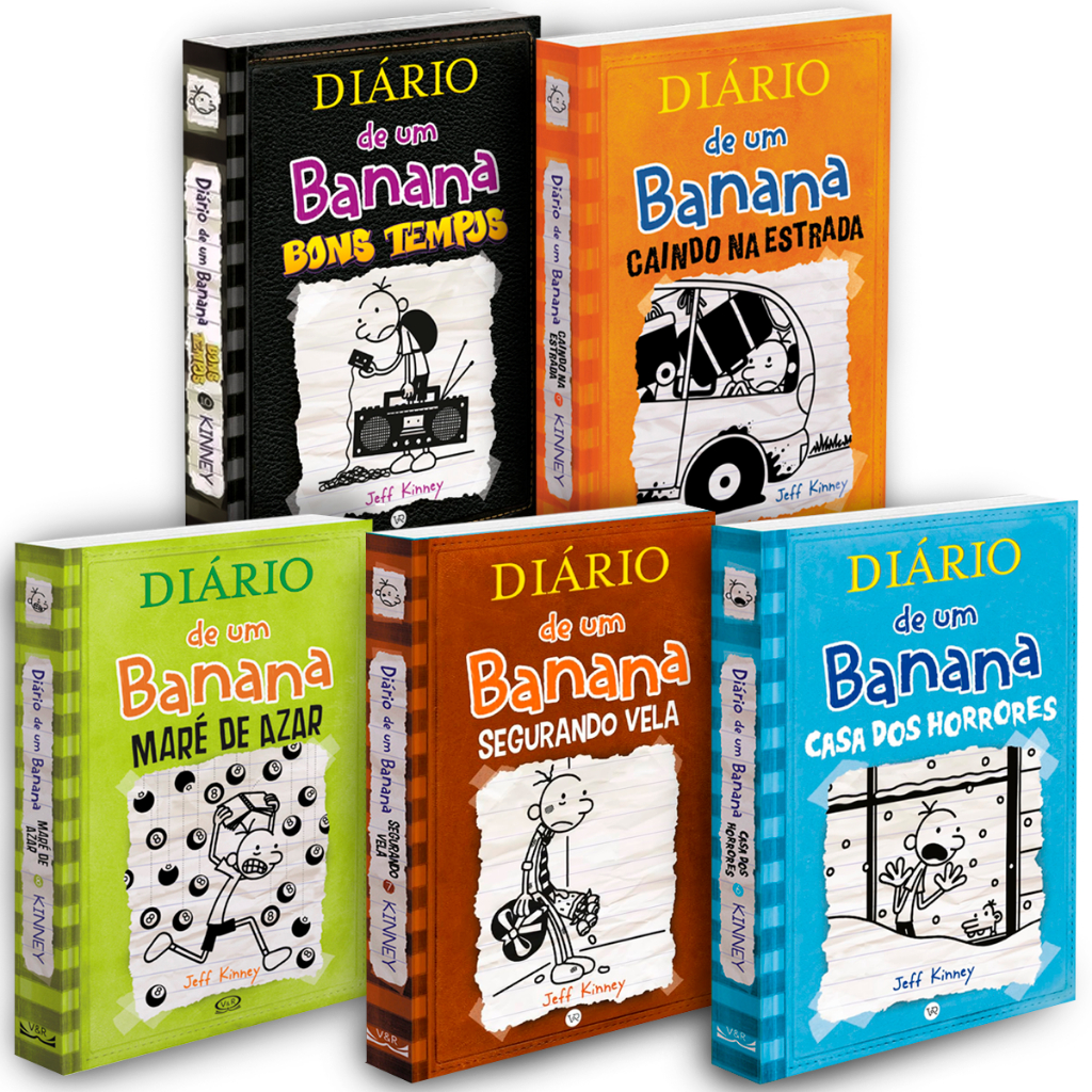 Livros Diário de Um Banana Volume 6 ao Volume 10